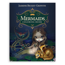Mermaids Spalvinimo knyga...