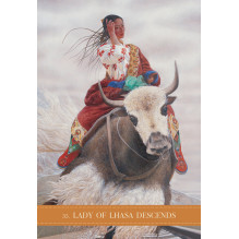 Wild Kuan Yin Oracle Velvet Goddess Edition kortos Blue Angel