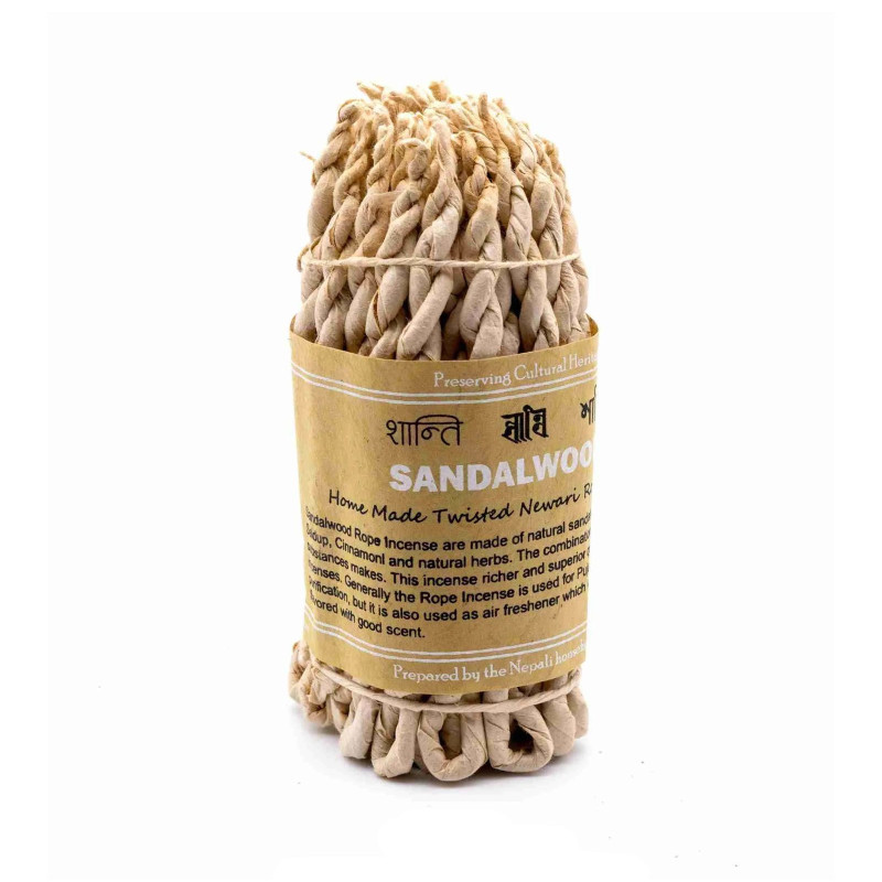 Pure Herbs Sandalwood &amp; Spice Rope smilkalai Nepali Rope