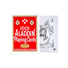 1001 Aladdin žaidimo kortos USPCC (raudonos) 1001 Aladdin žaidimo kortos USPCC (raudonos)