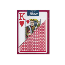 Fournier 818 Linen Finish Pokerio kortos (Raudona) Fournier 818 Linen Finish Pokerio kortos (Raudona)