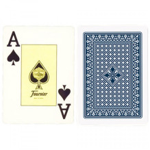 Kosmetinis defektas Fournier 818 pokerio kortos (Mėlyna) Kosmetinis defektas Fournier 818 pokerio kortos (Mėlyna)