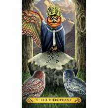 Tarot of the Owls Mini kortos Llewellyn Tarot of the Owls Mini kortos Llewellyn