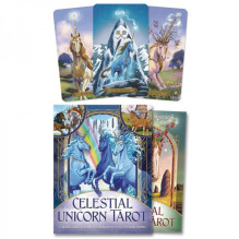 Kosmetinis defektas Celestial Unicorn Taro kortos Llewellyn Kosmetinis defektas Celestial Unicorn Taro kortos Llewellyn