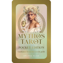 Mythos Taro kortos kišeninis leidimas metalinėje dėžutėje Rockpool Publishing