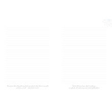 Mindfulness writing and creativity journal užrašinė Blue Angel