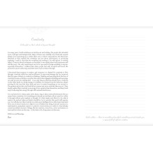 Mindfulness writing and creativity journal užrašinė Blue Angel