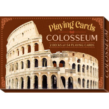 Colosseum Žaidimo kortos Dvi Kaladės Lo Scarabeo Colosseum Žaidimo kortos Dvi Kaladės Lo Scarabeo