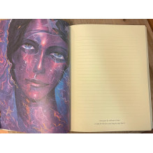 Angels writing, healing and creativity journal užrašinė Blue Angel