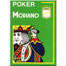 Poker 4 Jumbo Index kortos (šviesiai žalios) Modiano Poker 4 Jumbo Index kortos (šviesiai žalios) Modiano