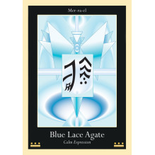 Liquid Crystal Oracle Cards 2nd Edition Blue Angel