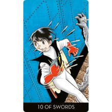 Tezuka Tarot kortų ir knygos rinkinys Lo Scarabeo