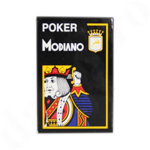 Modiano Poker žaidimų kortos (juodos) Modiano Poker žaidimų kortos (juodos)