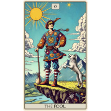 Tarot: The Fool Dėlionė Iš...