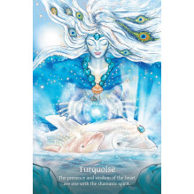 Shamanic Crystals Oracle kortos Blue Angel Shamanic Crystals Oracle kortos Blue Angel