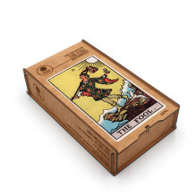 Tarot: The Fool (Rider-Waite) Dėlionė Iš Medžio (250 detalių) Fantasy Puzzles