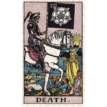 Tarot: Death (Rider-Waite) Dėlionė Iš Medžio (250 detalių) Fantasy Puzzles