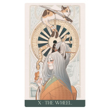 Japanese Art Nouveau Tarot (Premium) kortos Lo Scarabeo Japanese Art Nouveau Tarot (Premium) kortos Lo Scarabeo