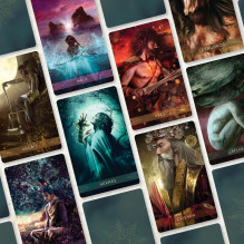 Divine Masculine Healing Oracle kortos Blue Angel Divine Masculine Healing Oracle kortos Blue Angel
