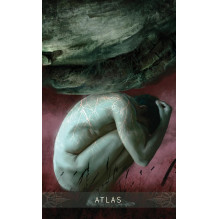 Divine Masculine Healing Oracle kortos Blue Angel