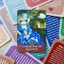 Alice: The Wonderland Kišeninės Orakulo kortos Blue Angel