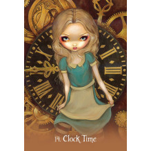 Alice: The Wonderland Kišeninės Orakulo kortos Blue Angel