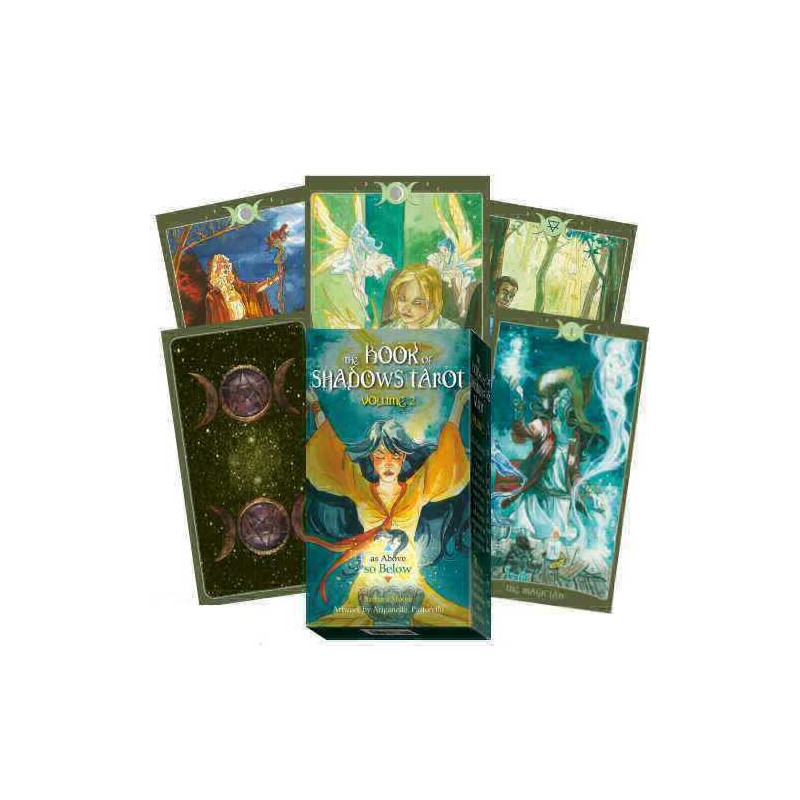 The Book Of Shadows Vol 2 So Below Taro kortos Lo Scarabeo