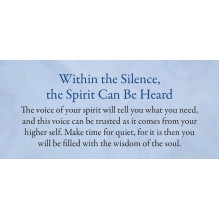 Calming Inspirations Mini Oracle kortos Blue Angel