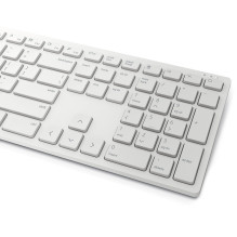 Computer Keyboard And Mouse - Dell Km5221w White