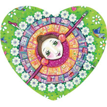 The Enchanted Heart Oracle kortos Blue Angel