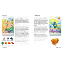The Crystal Power Taro kortų ir knygos rinkinys Cico Books The Crystal Power Taro kortų ir knygos rinkinys Cico Books