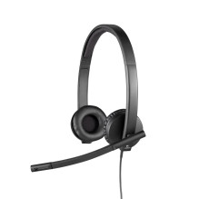 Headphones - Logitech H570e Stereo USB Headphones