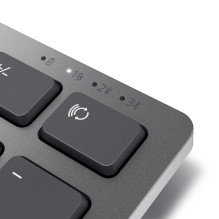 Keyboard and Mouse - DELL KM7321W Wireless Bluetooth QWERTY Grey Titanium