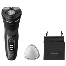 Elektrinis Skustuvas - Philips S3244 / 12 Wet &amp; Dry, 60 Min Be Laido, 3 Peiliai