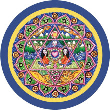 Mandala Healing Oracle Kortos Blue Angel Mandala Healing Oracle Kortos Blue Angel