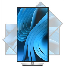 Monitor - DELL Pro Plus P2725QE 27', 4K, UHD, HDMI, USB-C, Black, Silver