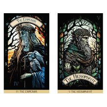 The Stained Glass Taro kortos Destiny Books The Stained Glass Taro kortos Destiny Books