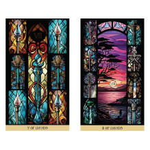 The Stained Glass Taro kortos Destiny Books The Stained Glass Taro kortos Destiny Books
