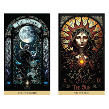 The Stained Glass Taro kortos Destiny Books The Stained Glass Taro kortos Destiny Books
