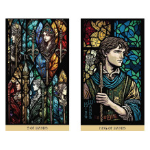 The Stained Glass Taro kortos Destiny Books The Stained Glass Taro kortos Destiny Books