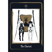 Golden Black Cat Tarot kortos AGM Golden Black Cat Tarot kortos AGM