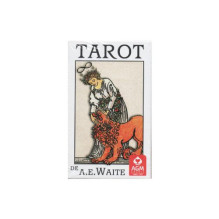 Tarot De Ae Waite Premium Deck In Spanish kortos AGM (maža versija) Tarot De Ae Waite Premium Deck In Spanish kortos AGM (maža versija)