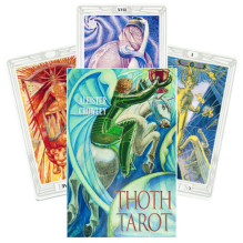 Aleister Crowley Thoth Tarot Standard French Edition kortos AGM Aleister Crowley Thoth Tarot Standard French Edition kortos AGM