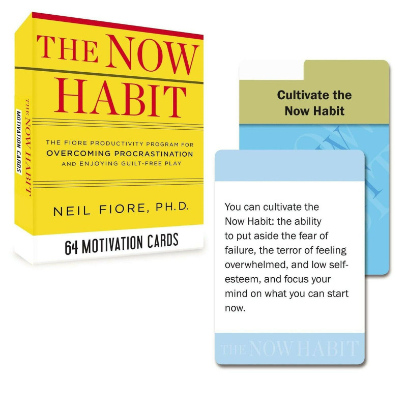 The Now Habit Motivation kortos Tarcher