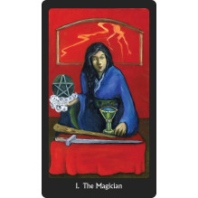 Visionary Woman Tarot kortos Weiser Books