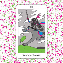 Four Twenty Tarot kortos Row House Publishing Four Twenty Tarot kortos Row House Publishing