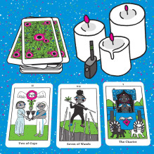 Four Twenty Tarot kortos Row House Publishing Four Twenty Tarot kortos Row House Publishing