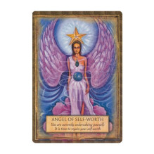 Angels Gods Goddesses Oracle kortos Blue Angel