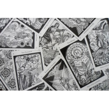 Cosmetic defect Hermetic Tarot cards US Games Systems