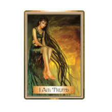 Wisdom of the Golden Path Oracle kortos Blue Angel